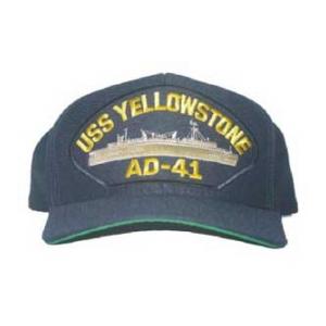 USS Yellowstone AD-41 Cap (Dark Navy)