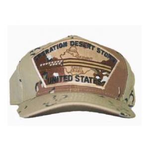 Operation Desert Storm US Cap with Flag Ribbon (Desert Camo)