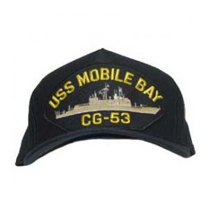 USS Mobile Bay CG-53 Cap (Dark Navy)
