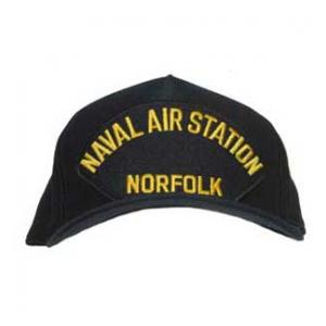 Naval Air Station - Norfolk Cap (Dark Navy) (Direct Embroidered)