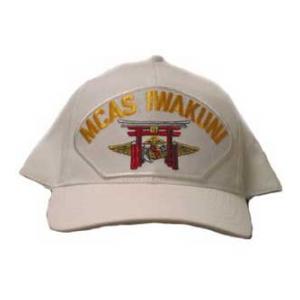 MCAS Iwakuni Cap with Wing (White)