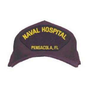 Naval Hospital - Pensacola,FL Cap (Dark Navy) (Direct Embroidered)