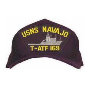 USNS Navajo T-ATF 169 Cap (Dark Navy) (Direct Embroidered)
