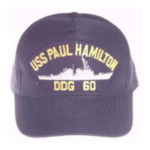 USS Paul Hamilton DDG-60 (Direct Embroidered)