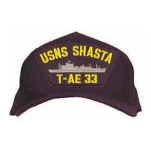 USNS Shasta T-AE 33 Cap (Dark Navy) (Direct Embroidered)