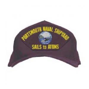 Portsmouth Naval Shipyard Sails To Atoms Cap (Dark Navy)