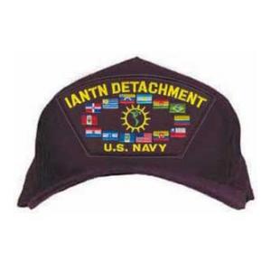 IANTN Detachment Cap with Flags (Dark Navy)