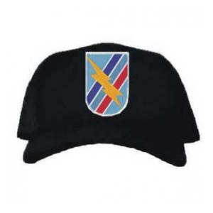 Cap with 4th Infantry Brigade Patch (Black)