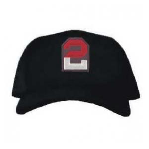 Cap with 2nd Army Patch (Black)