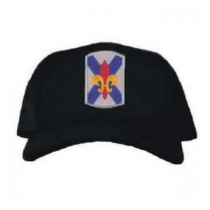 Cap with 256th Infantry Brigade Patch (Black)