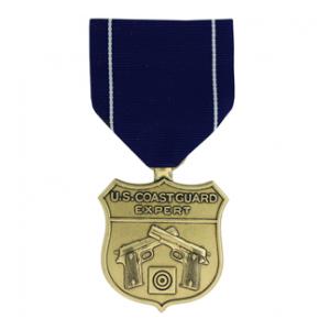 Coast Guard Expert Pistol Shot Medal (Full Size)