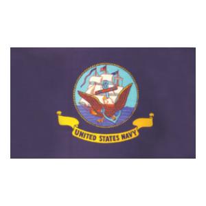 Navy 3' x 5' Nylon Outdoor Flag
