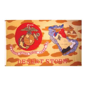 Marines Desert Storm Flag (3' X 5')