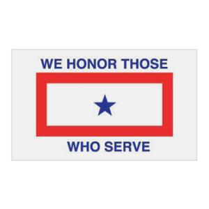 We Honor Those Who Serve Flag (3' x 5')