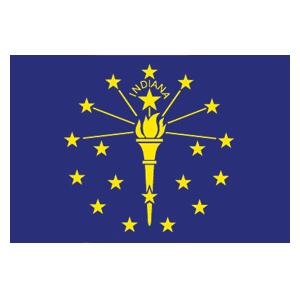 Indiana State Flag (3' x 5')