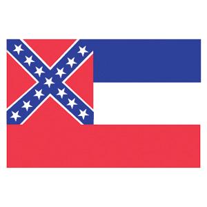 Mississippi State Flag (3' x 5')