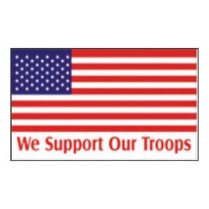 Support Our Troops Flag (3' x 5')