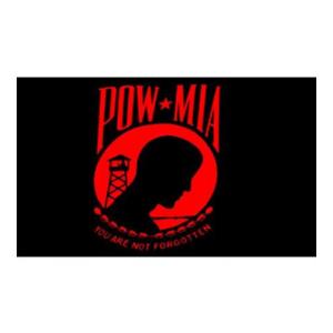 POW/MIA (Red) Flag (3' x 5')