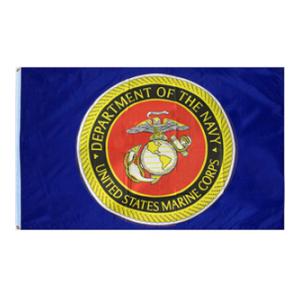 Navy Marines Flag (Blue) (3' x 5')
