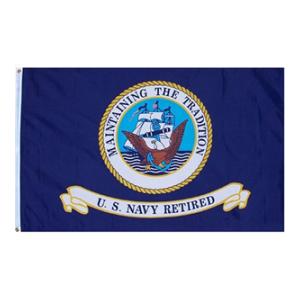 Navy Retired Flag (3' x 5')