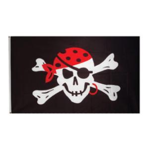 One Eyed Jack Flag (3' x 5')