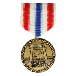 Merchant Marine Korean Service Medal (Full Size)