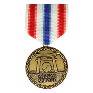 Merchant Marine Korean Service Medal (Full Size)