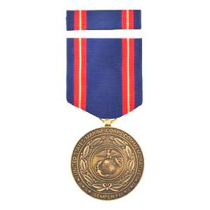 US Marine Corps Commemorative Medal & Ribbon Cased
