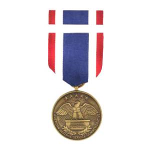 American Defense Service Commemorative Medal & Ribbon Cased