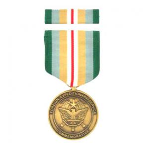 Foreign Expeditionary Service Commemorative Medal & Ribbon Cased
