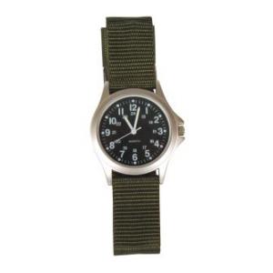 Military Squad Leader Watch ( Black Dial with Olive Drab Band)