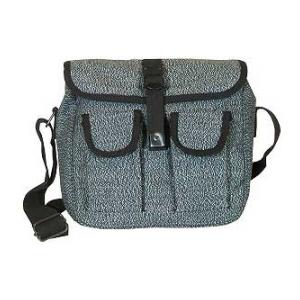 Small Ammo Shoulder Bag (Salt and Pepper Black)