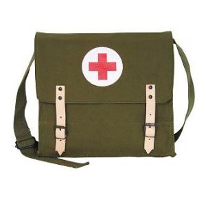 German Medic Bag (Olive Drab)