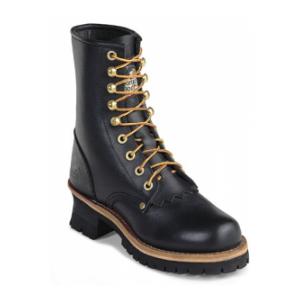 Georgia Women's 8" Oily Black Logger Boot