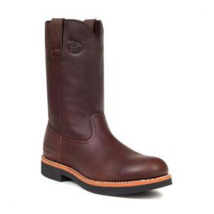 Georgia Men's Brown Pull On Work Boot