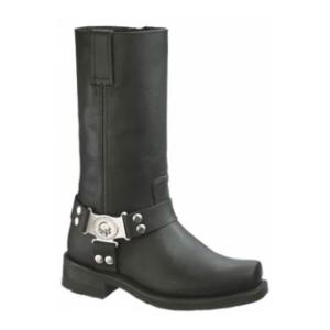 Harley Davidson Iroquois Skull Boot (Black)