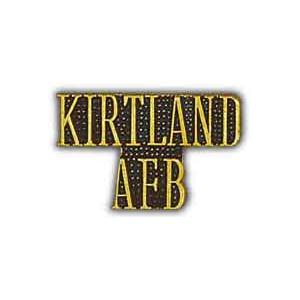 Air Force Scripted Kirtland AFB Pin