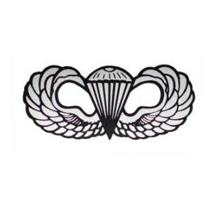 Paratrooper Inside Window Sticker