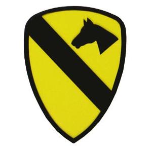 1st Cavalry Outside Window Sticker