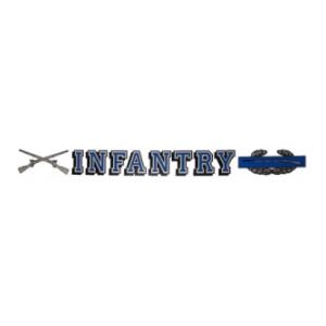 Infantry Outside Window Decal