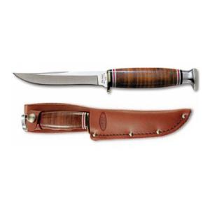 KA-Bar Leather Handled Little Finn