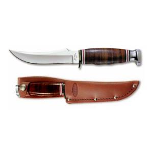 KA-Bar Leather Handled Skinner