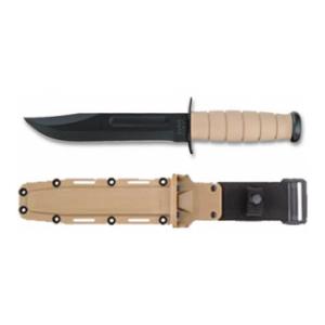 Ka-Bar Coyote Brown Fighting Knife (Straight Edge)