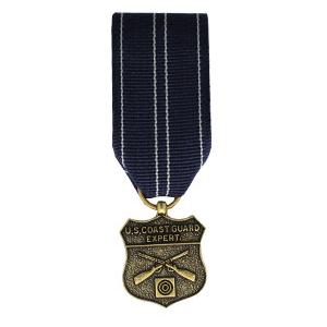 Coast Guard Expert Rifleman Medal (Miniature Size)