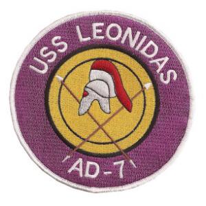 USS Leonidas AD-7 Patch