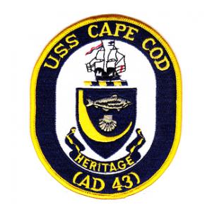 USS Cape Cod AD-43 Patch