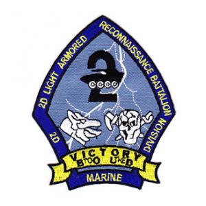 USMC 2nd Light Armor Recon Battalion Patch