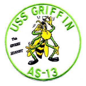 USS Griffin AS-13 Ship Patch