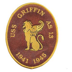 USS Griffin AS-13 Ship Patch