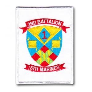 2nd Battalion / 5th Marines Patch (Square)